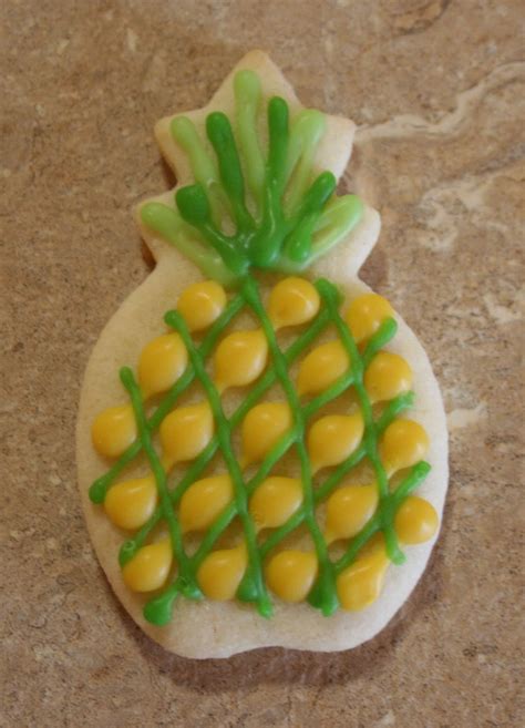 Creative Splatter: Pineapple Cookies 2