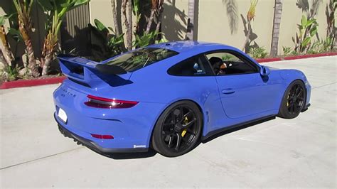 Maritime Blue Porsche 911 GT3 w/ HRE Wheels - Mindovermetal English