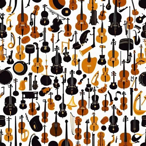 Premium AI Image | A Symphony of Musical Instruments