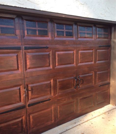 How do I paint metal garage doors and the wood frame? | Hometalk