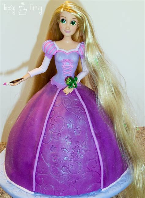 Princess Rapunzel cake tutorial | Ashlee Marie - real fun with real food