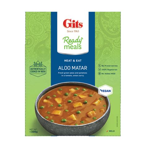 Gits Aloo Matar : Top Op Foods