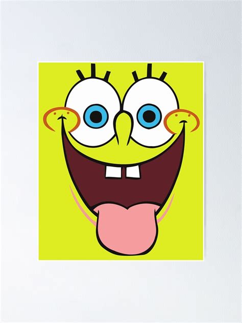 "spongebob squarepants smile" Poster for Sale by Ixorastyle | Redbubble