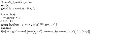 Exponentiation by Squaring Issue - MaplePrimes