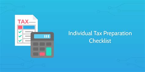 Individual Tax Preparation Checklist | Process Street