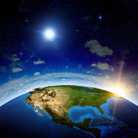 North America From Space Stock Photos - Image: 35470983