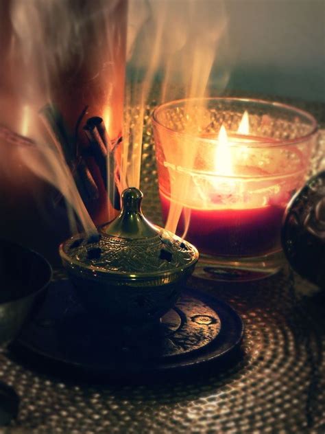 Candles and incense | Incense, Meditation, Sacred space