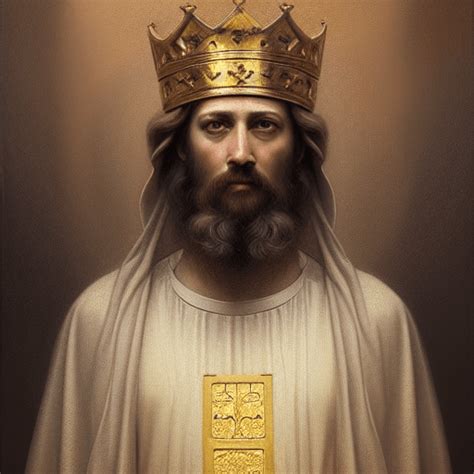 Breathtaking Oil Painting of King David in Jerusalem · Creative Fabrica