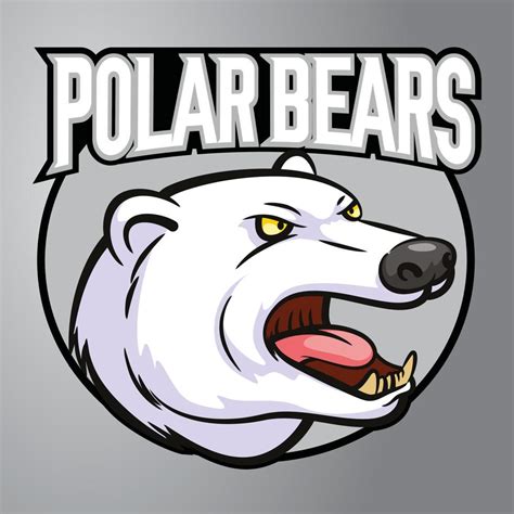 Polar Bear Mascot Logo 17259118 Vector Art at Vecteezy