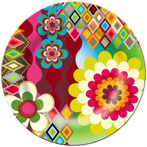 Three floral plates you can take outdoors in budget, midrange and investment price range ...