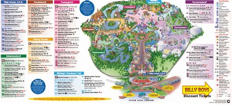 Walt Disney World Map 2014 Printable | Walt Disney World Park And ...