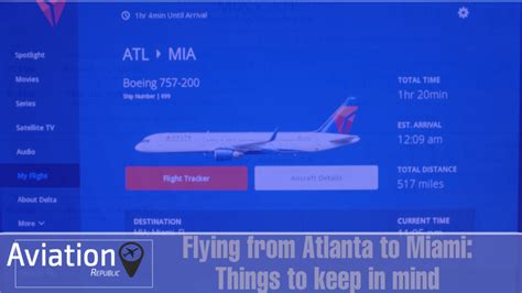 Fly from Atlanta, GA (ATL) to Miami, FL - Definitive Guide