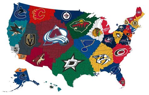 Closest NHL team to county | Nhl hockey teams, Hockey teams, Nhl season