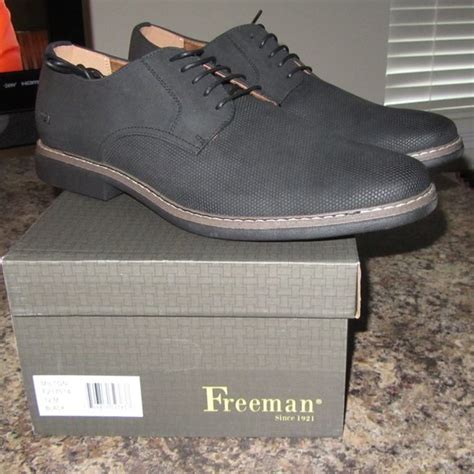 Freeman Shoes | Mens Freeman Black Dress Shoes Size 2 M Nib | Poshmark
