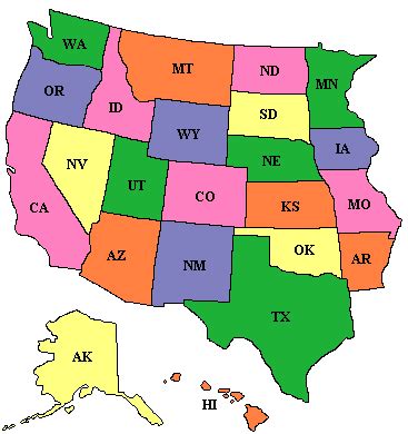 North American Forts - West US