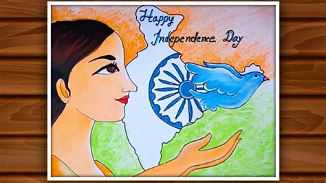 Independence Day Drawing Independence Day Easy Drawing Doodle Art ...