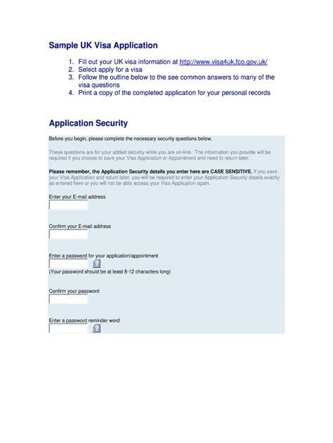 Uk visa application form pdf: Fill out & sign online | DocHub