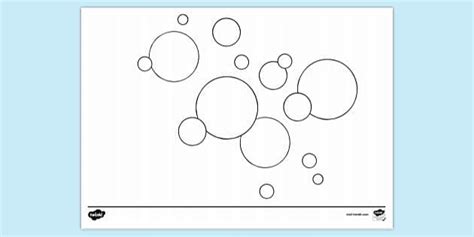 FREE! - Bubbles Colouring Sheet | Colouring Sheets - Twinkl