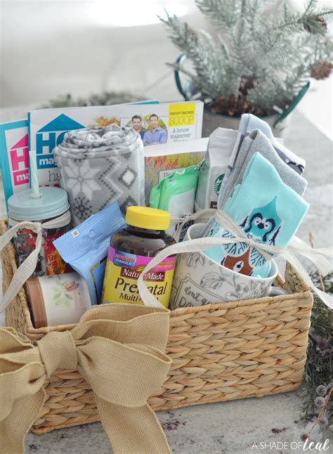 A Gift Basket for an Expecting Mom!