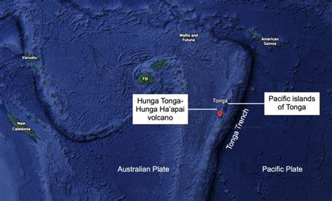 Tonga Volcano - Internet Geography