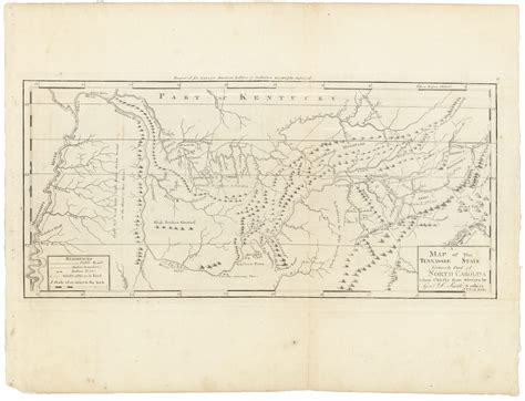 First map of the State of Tennessee - Rare & Antique Maps