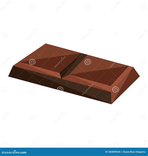 Isolated Colored Chocolate Candy Bar Vector Stock Vector - Illustration ...