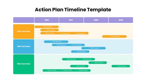 Action Plan Timeline PowerPoint Template - SlideBazaar