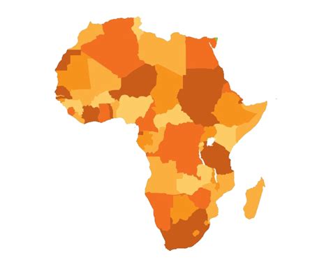 Mapa Da Africa Png