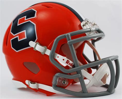 Syracuse Orangemen Ncaa Mini Speed Football Helmet