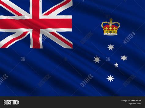 Flag Victoria (Vic) Image & Photo (Free Trial) | Bigstock