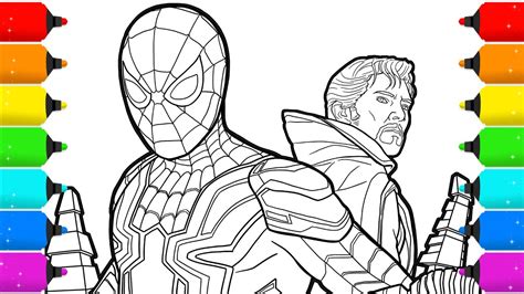 770 Colouring Pages Spider Man No Way Home Best HD - Coloring Pages Printable