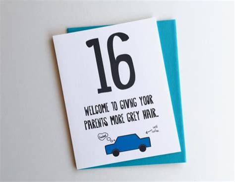 The Best Ideas for Funny 16th Birthday Cards - Home, Family, Style and Art Ideas