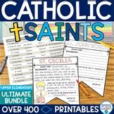 Catholic Saint Report Poster | All Saints' Day | TpT