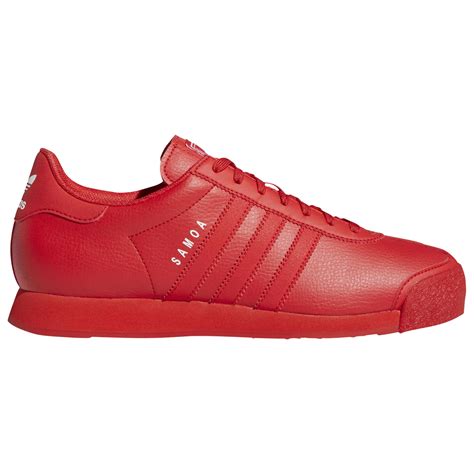 adidas Originals Synthetic Samoa Training Shoes in Red for Men - Lyst