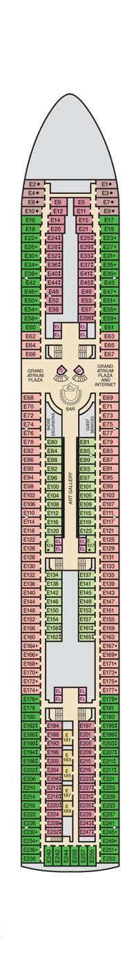 Carnival Inspiration Deck Plans