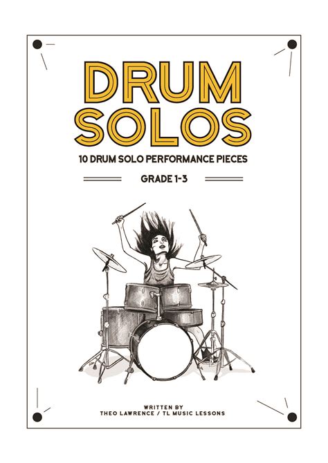 Drum Book PDF - 10 drum solo performance pieces grade 1-3 - Payhip