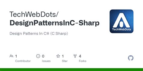 GitHub - TechWebDots/DesignPatternsInC-Sharp: Design Patterns In C# (C Sharp)