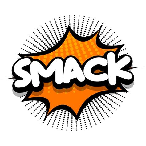 Free Vector | Smack Comic book explosion bubble vector illustration