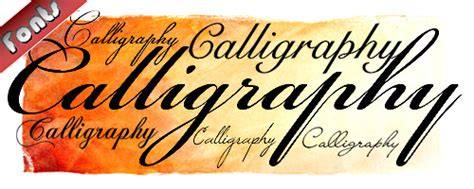 PF School: 10 Free Best Calligraphy Fonts