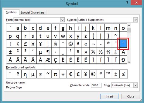 How to Type Degree Symbol in Excel - Sheetzoom Learn Excel