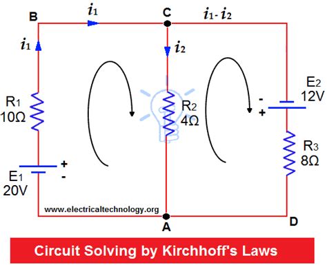 Kirchhoff's Current & Voltage Law (KCL & KVL) | Solved Example