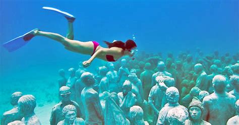 Cancun Underwater Museum Snorkeling Tour