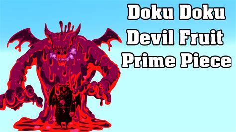 One Piece Doku Doku no Mi Devil Fruit ! ( Venom Venom Fruit ) True ...