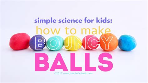 Bouncy Ball Science Experiment