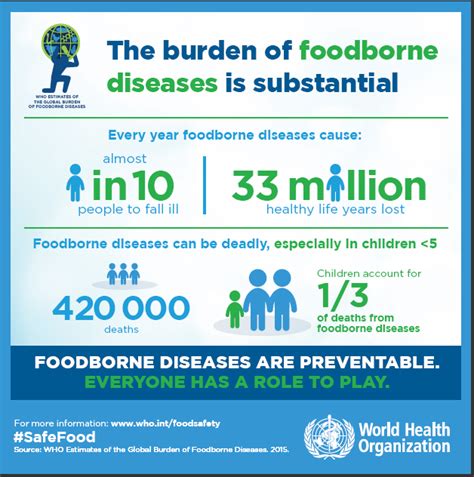 Estimating the burden of foodborne diseases