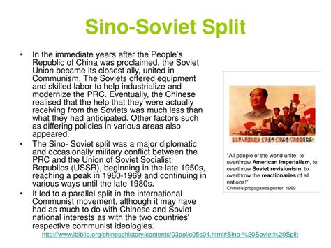 PPT - The Sino-Soviet Split PowerPoint Presentation, free download - ID ...