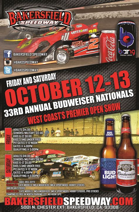 Budweiser Nationals – Bakersfield Speedway