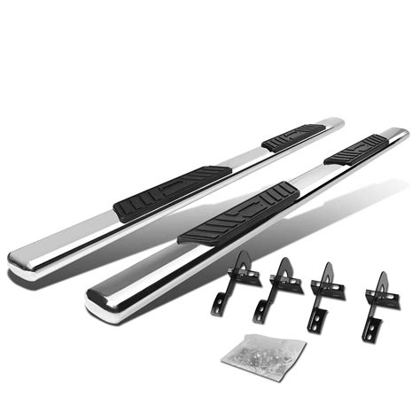 DNA Motoring 5" Nerf Bars For 04-08 Ford F-150 Extended Cab - Stainless ...