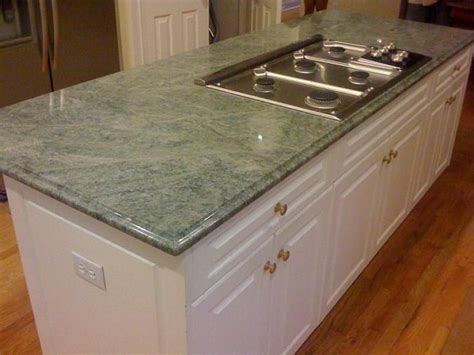 Green granite countertop | Green countertops, Green granite countertops, Beautiful kitchen ...