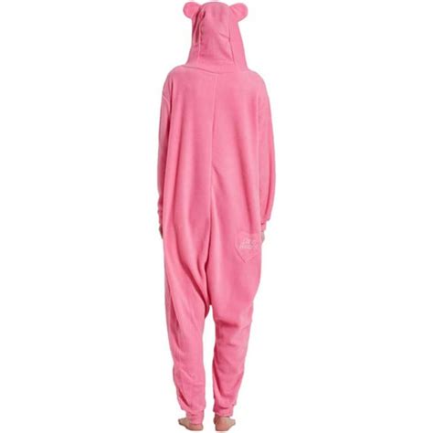 Care Bear Love A Lot Bear Costume - Onesie Jumpsuit Love A Lot Bear Cosplay | Costume Party World